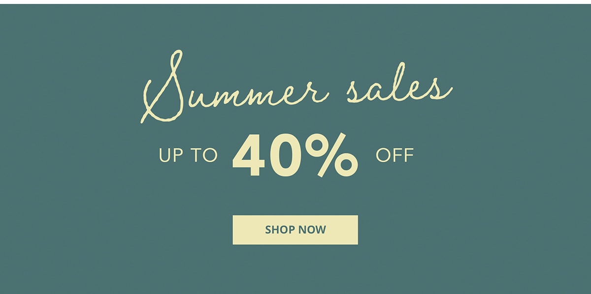 Summer sales hasta 40% de dto. Ver rebajas