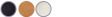 Farben: braun, creme, schwarz 