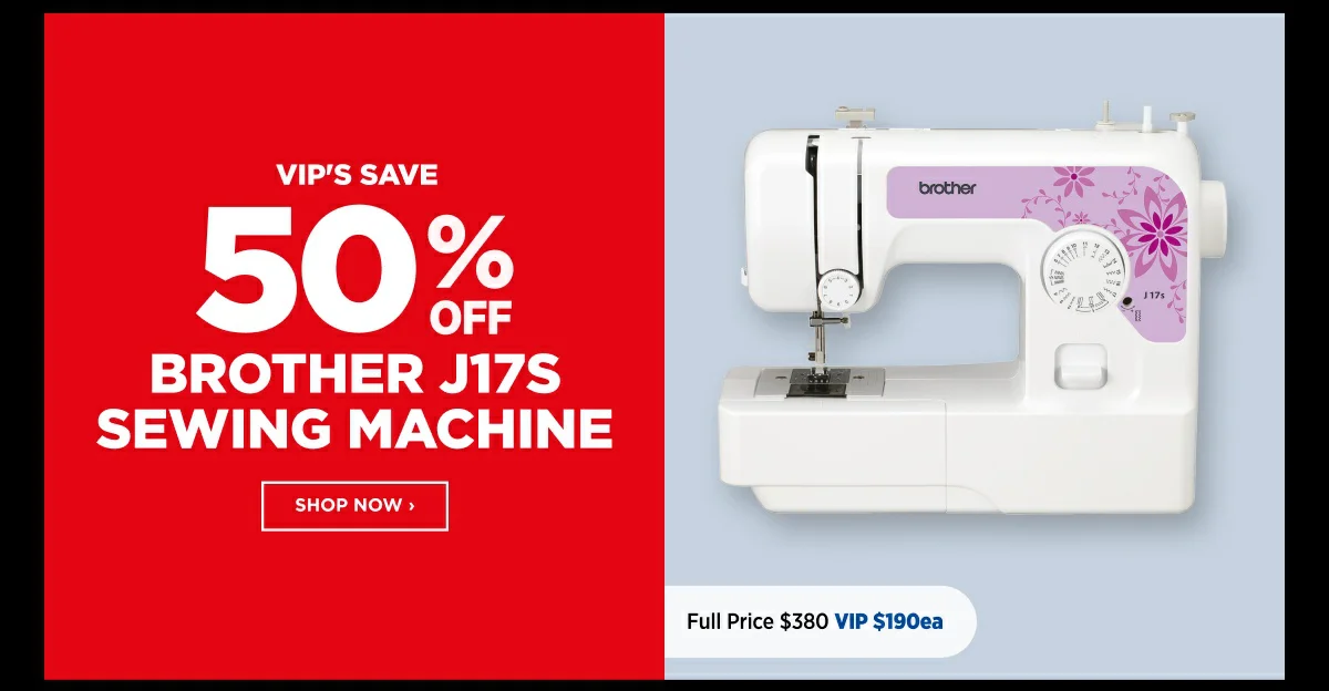 Brother J17S Sewing Machine