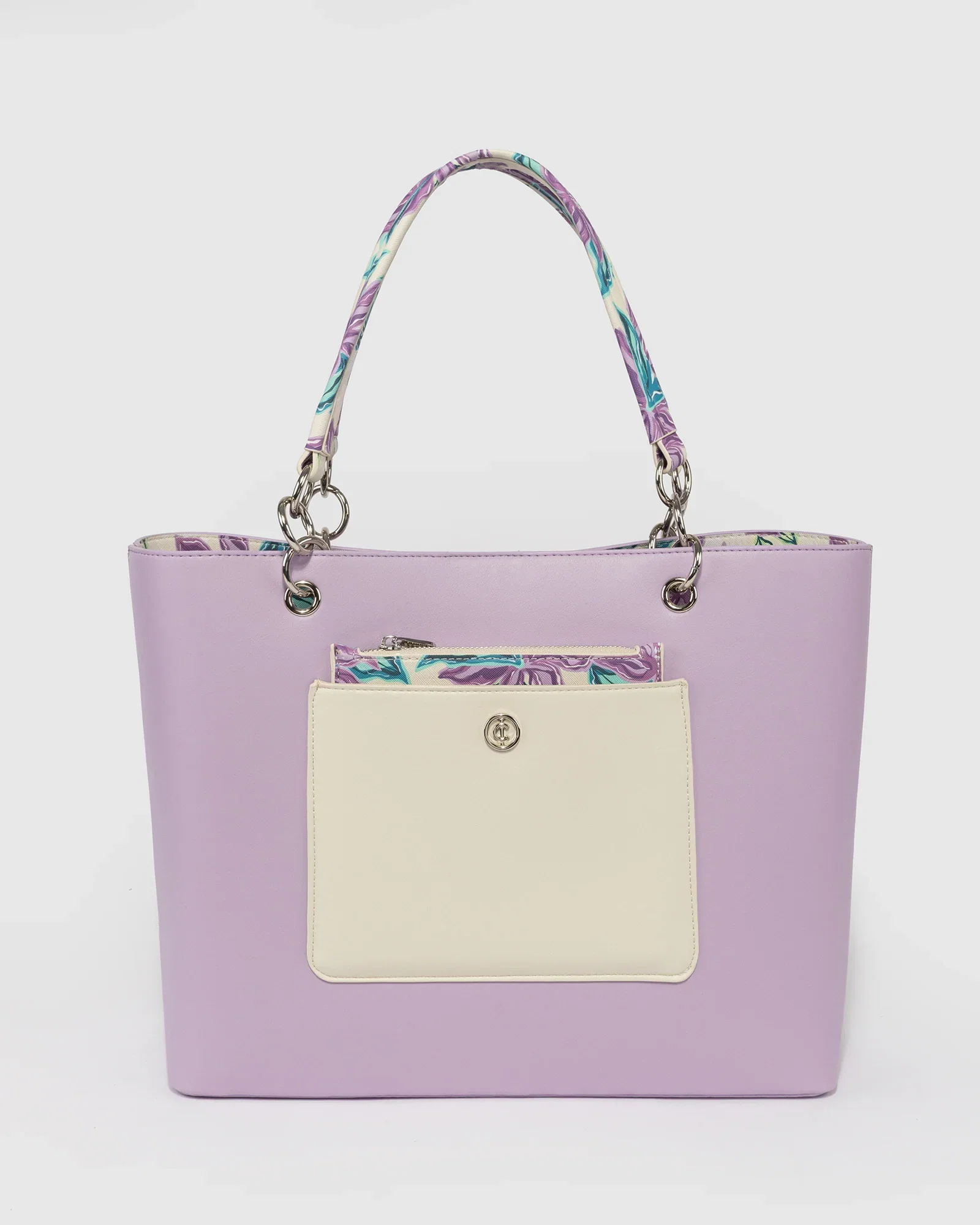 Image of Purple Tia Pocket Tote