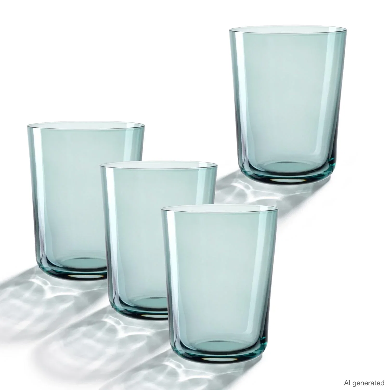 Image of Trinkglas LEGGERO 330 ml mare 4er-Set