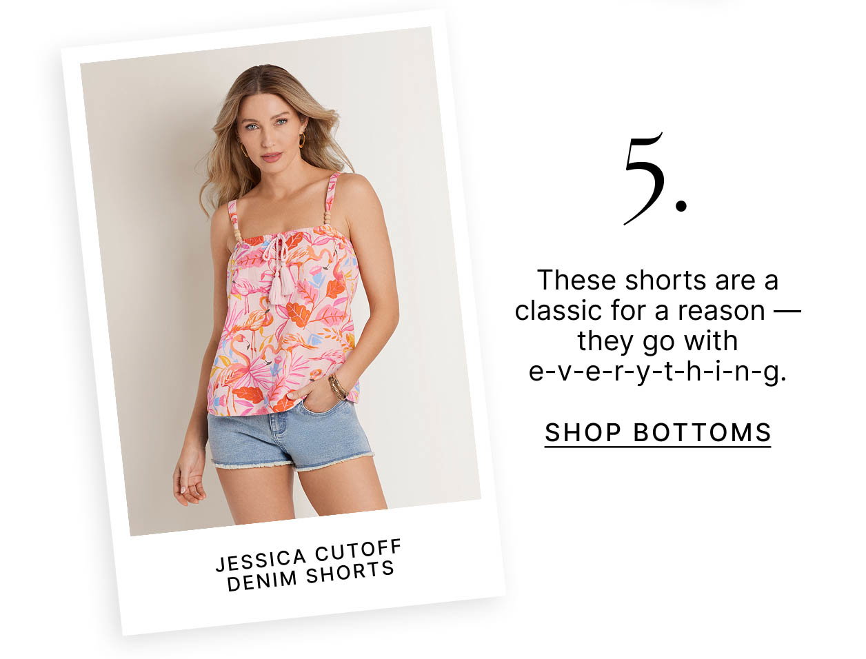 5. These shorts are a classic for a reason — they go with e-v-e-r-y-t-h-i-n-g.