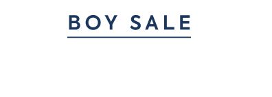 BOY SALE
