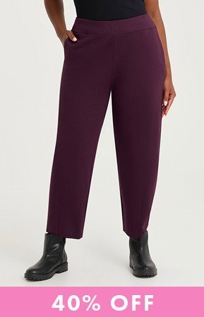 Lantern Bamboo Ponte Pant