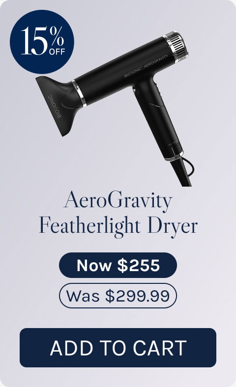 AeroGravity Featherlight Dryer - $255 - Add To Cart