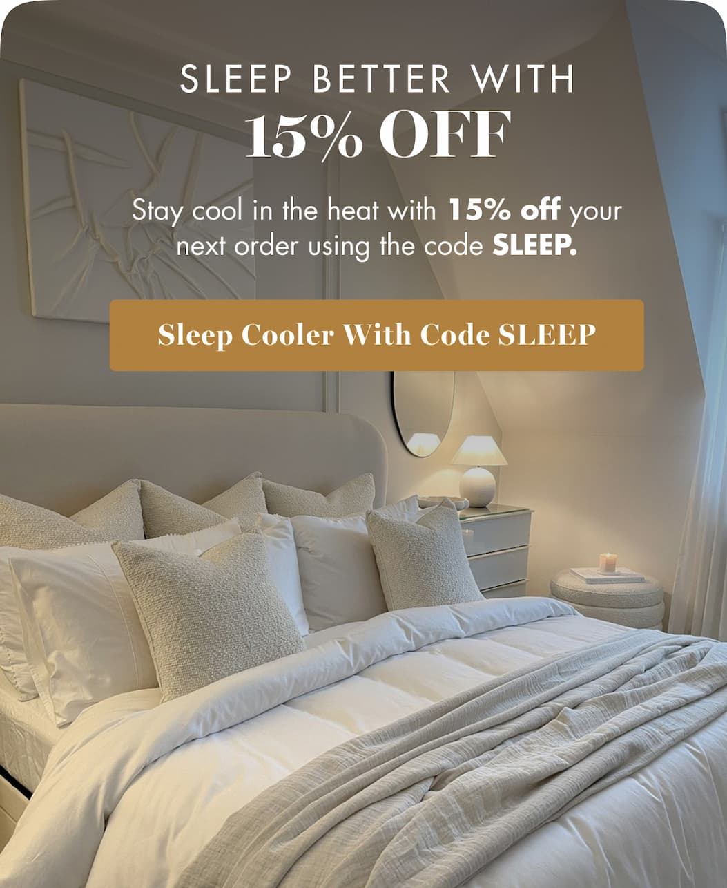 Sleep Cooler This Summer