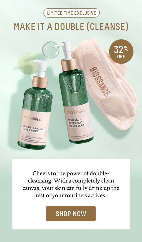 double cleanse