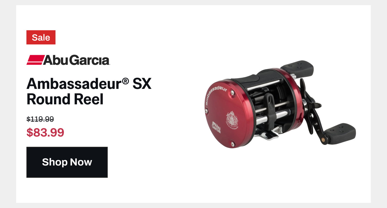 Ambassadeur SX Round Reel