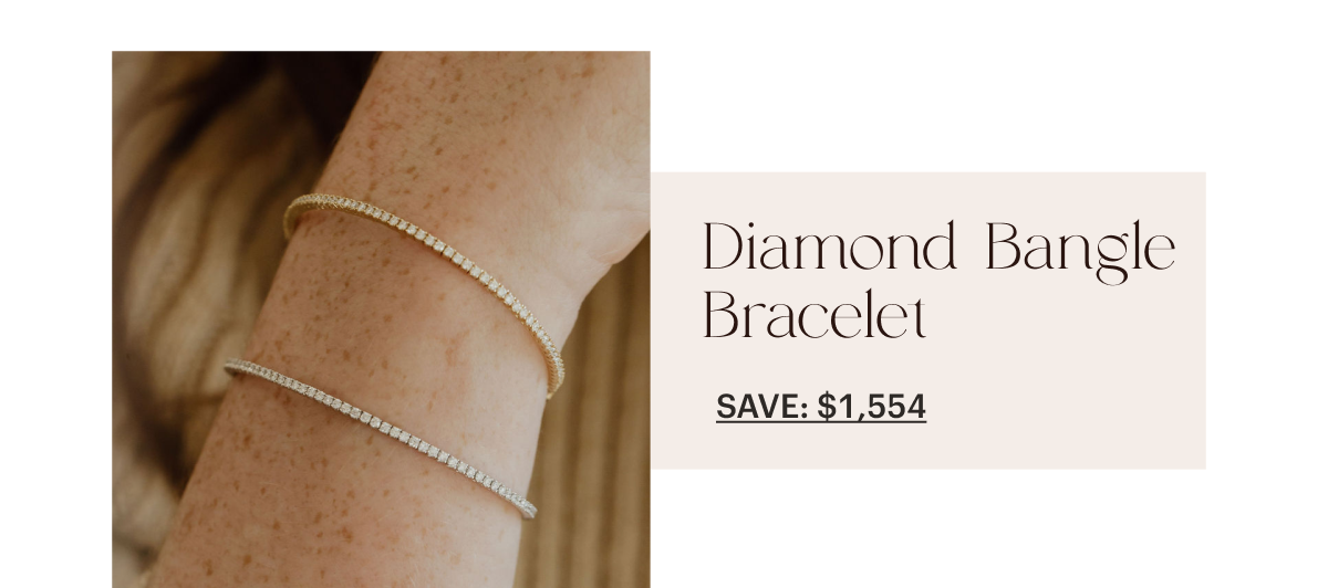 Diamond Bangle Bracelet