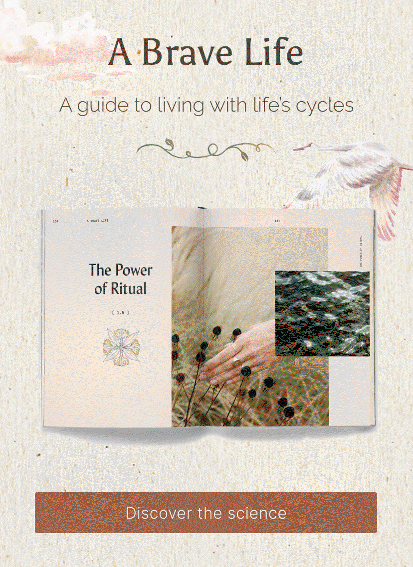 A Brave Life, the debut book by Ancient + Brave. Pre-order now on Amazon.