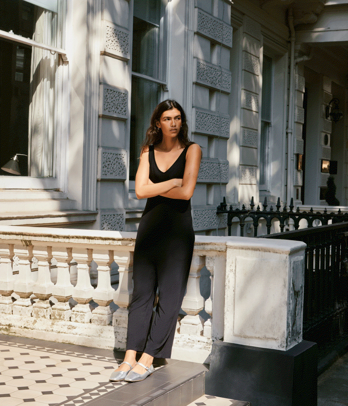 Long Jumpsuit - Black