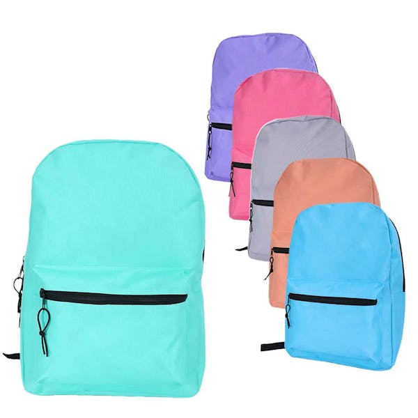 BigBox 17" Basic Backpacks - Assorted Brights