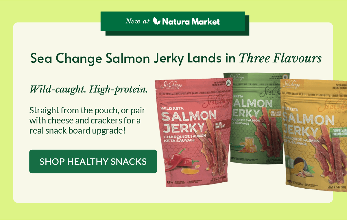 PRODUCT BANNER / Sea change jerky / new launch