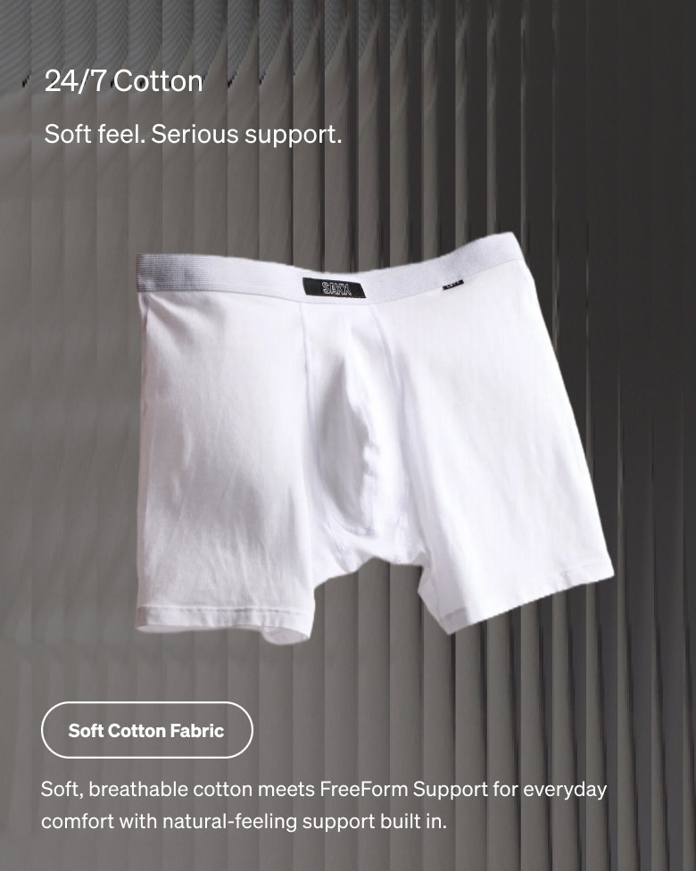 SAXX FREE 24Seven Cotton Everyday Boxer Brief