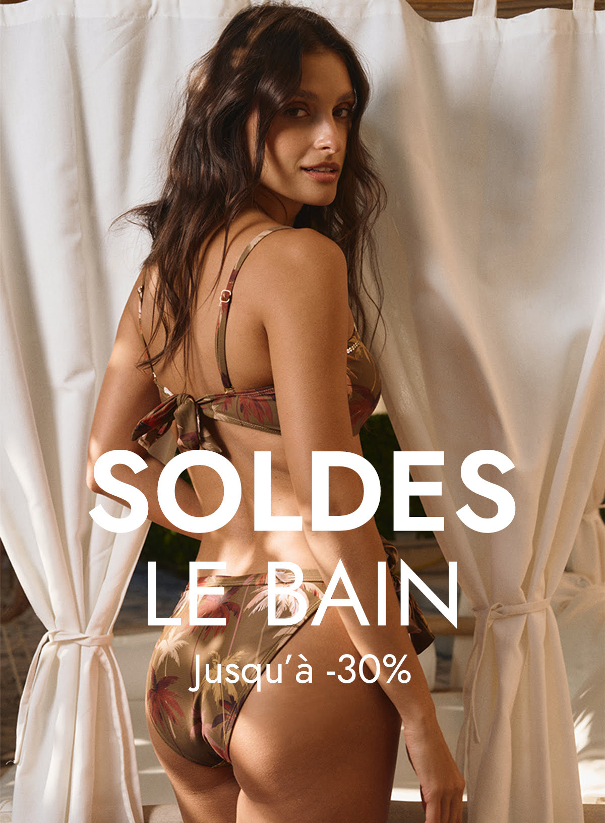 Bas de maillot imprimé