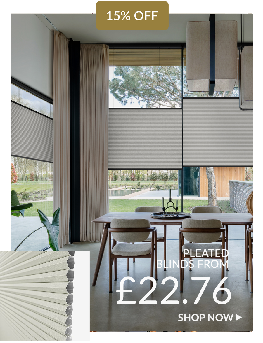 Thermal Pleated Blinds