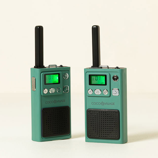 Kids Throwback Walkie Talkies with Flashlight