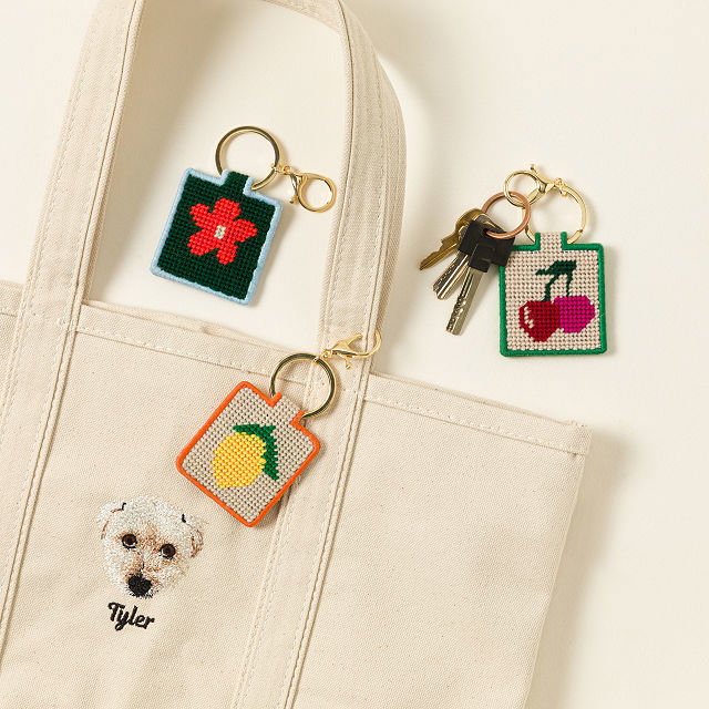 Beginners Needlepoint Keychain Kit