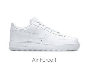 Nike Men's Air Force 1 '07 Sneakers in White