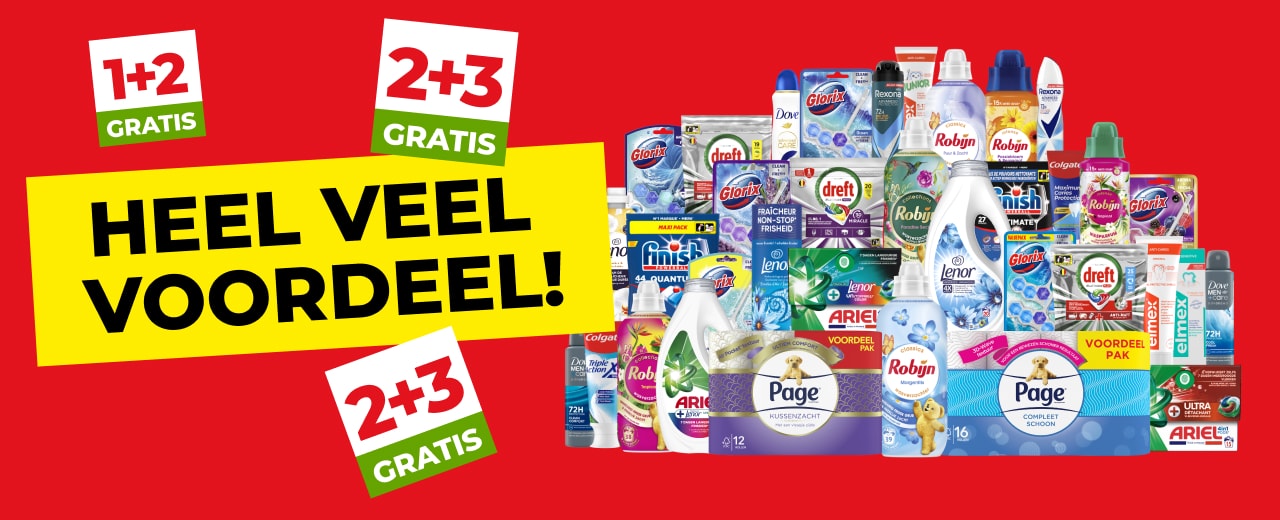 Heel veel voordeel! | Bekijk extra acties