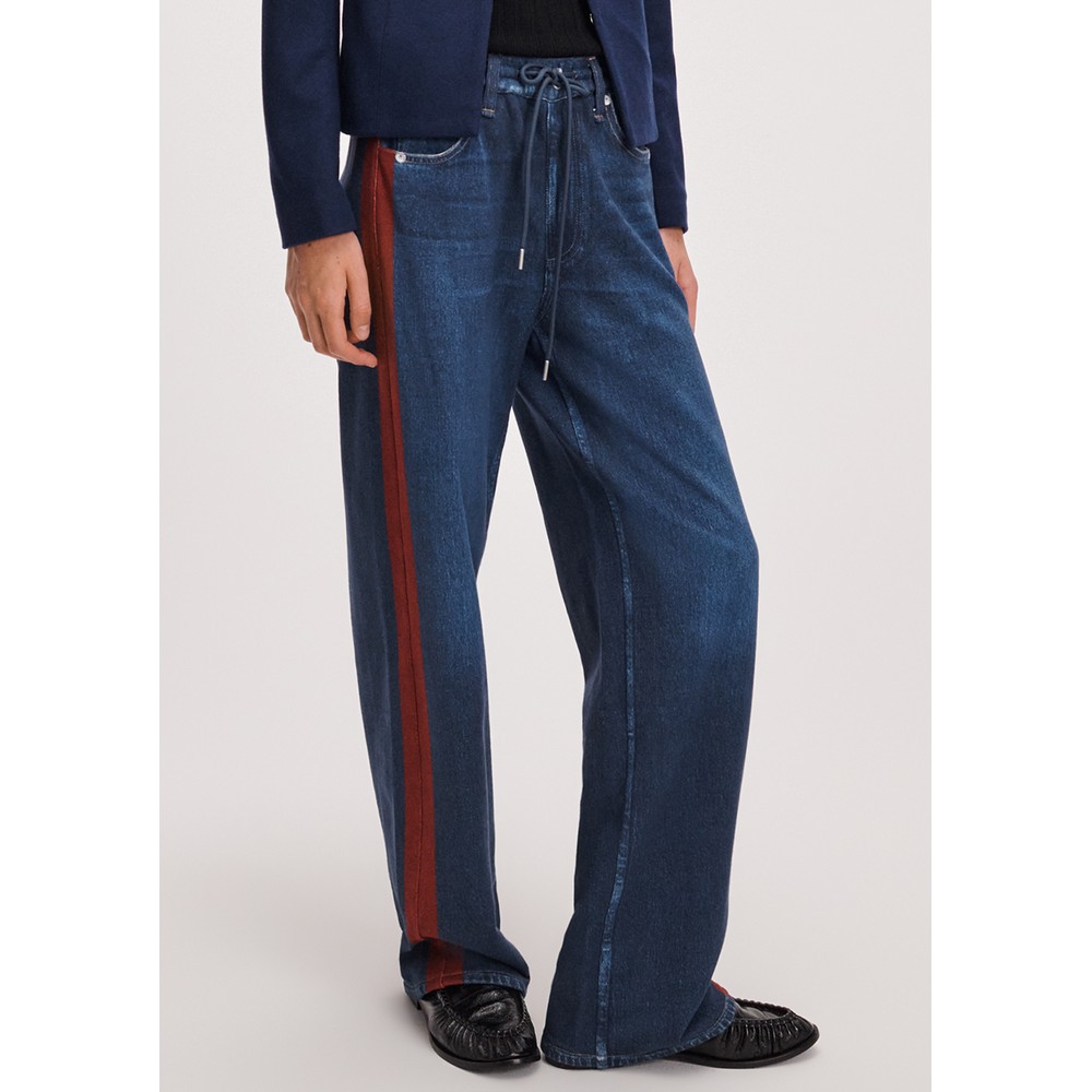 Image of Rb Miramar Terry Track Pants - Nolita Stripe