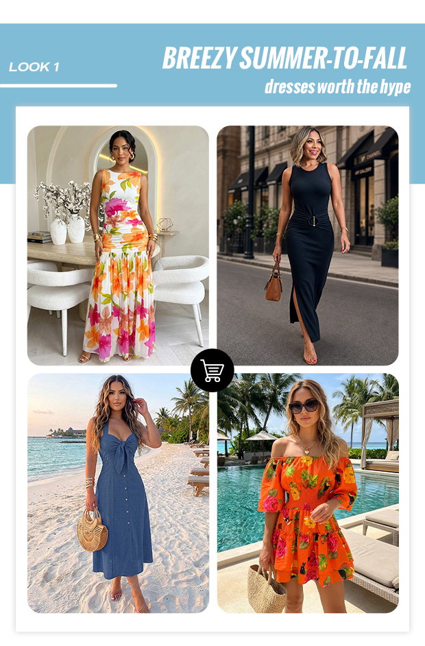 Breezy summer-to-fall dresses worth the hype