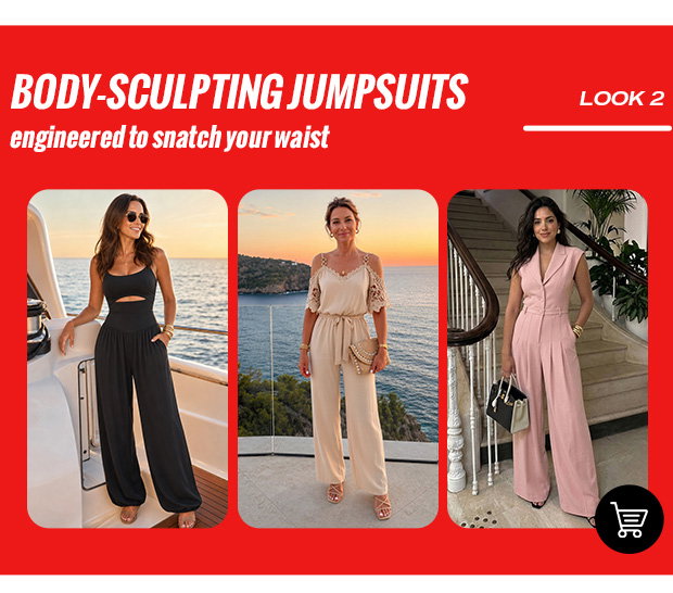 Body-sculpting jumpsuits engineered to snatch your waist