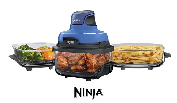 CRISPi 5-in-1 Portable Glass Air Fry Cooking System FN103CO (Refurbished)