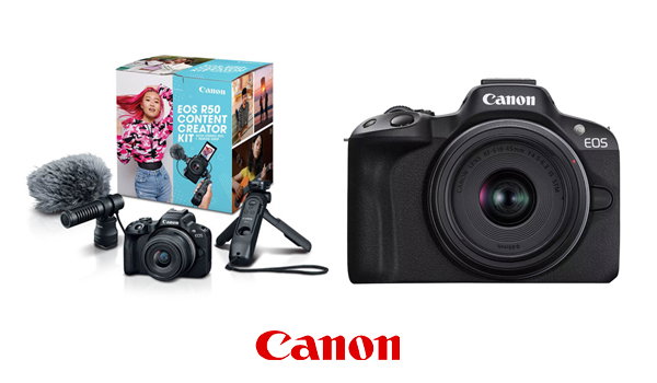 EOS R50 Mirrorless Camera Content Creator Kit