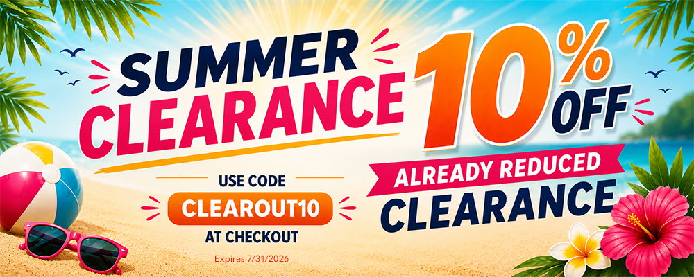 10% Clearance Savings