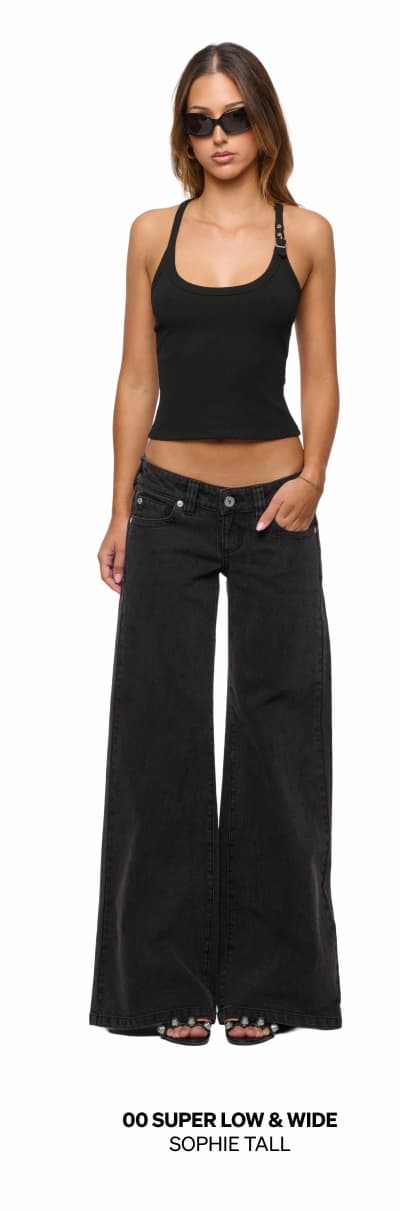 00 Super Low & Wide Sophie Tall