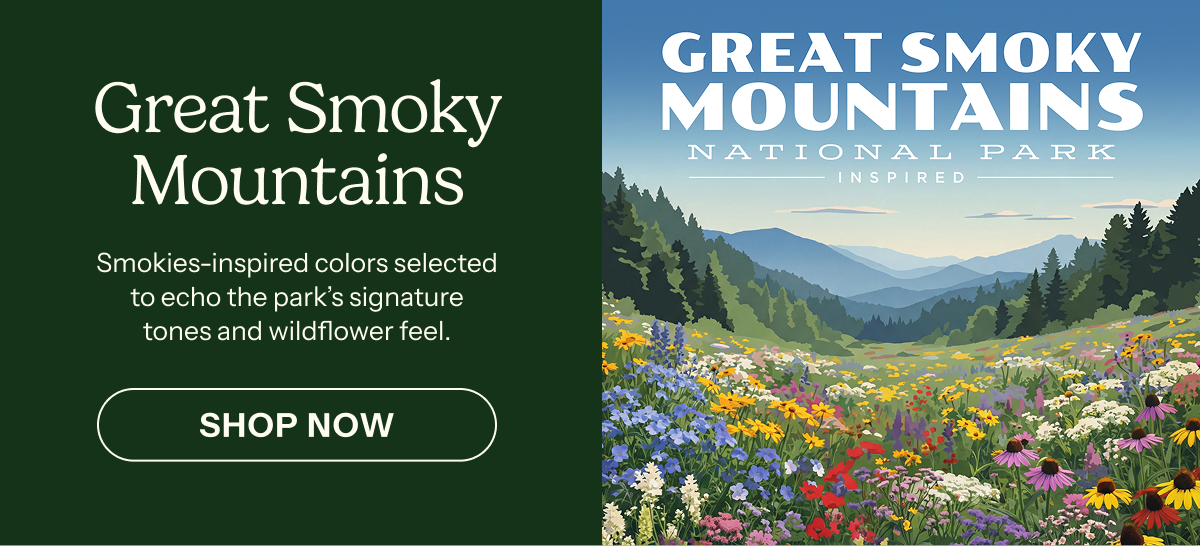 Great Smoky Mountains inspired flower seed mix