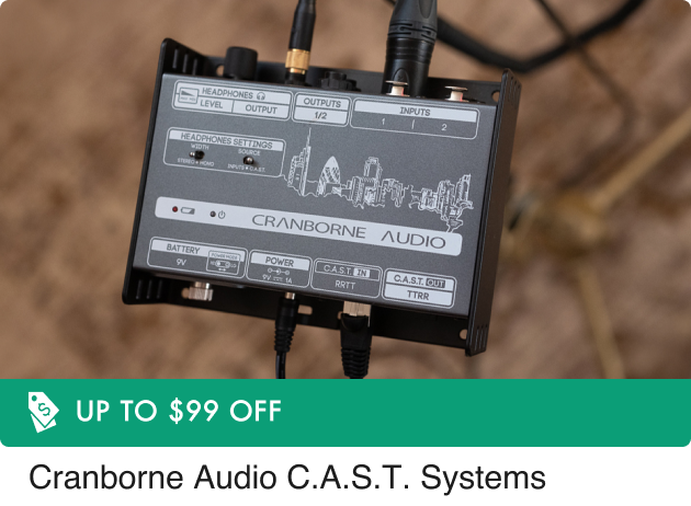 Up To $99 Off Cranborne Audio C.A.S.T. Distribution Systems