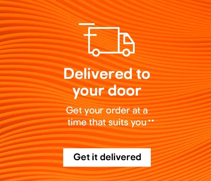 Delivered to your door. Get your order at a time that suits you▪▪