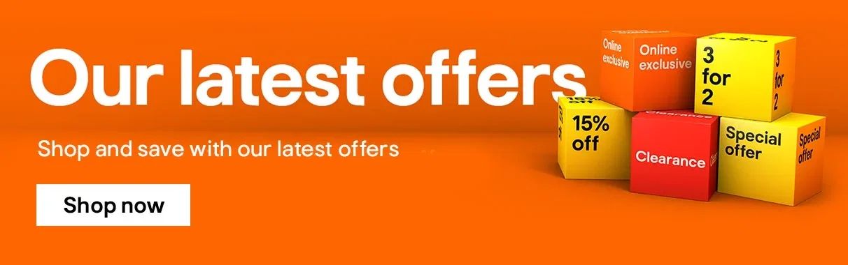 Our latest offers - SHOP NOW