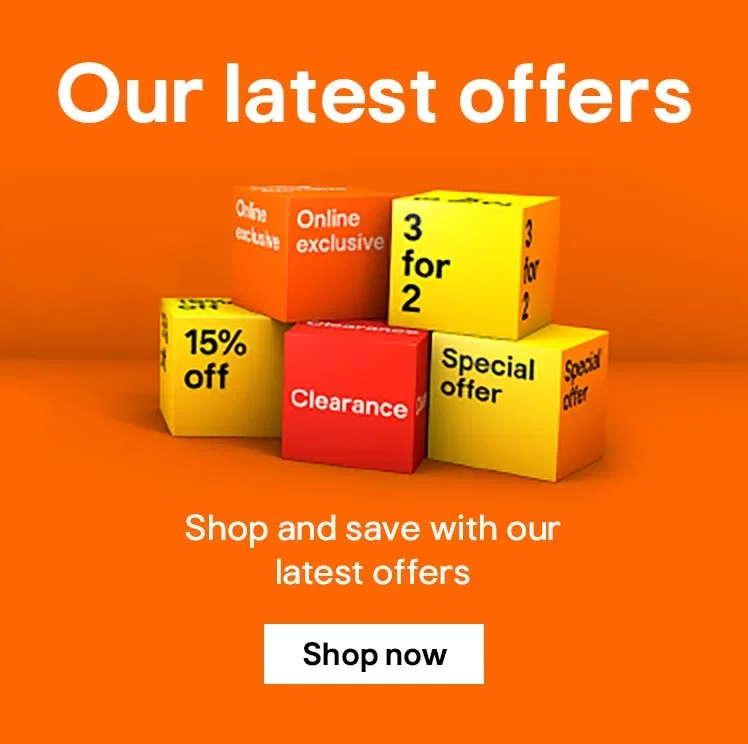 Our latest offers - SHOP NOW