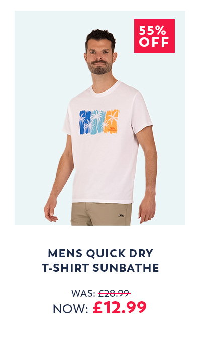Mens Quick Dry T-Shirt Sunbathe