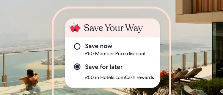 Discover a more flexible way to save on stays with Save Your Way.