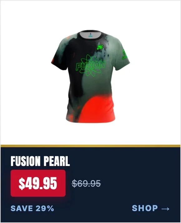 SWAG Fusion Pearl Semi-Custom CoolWick bowling jersey