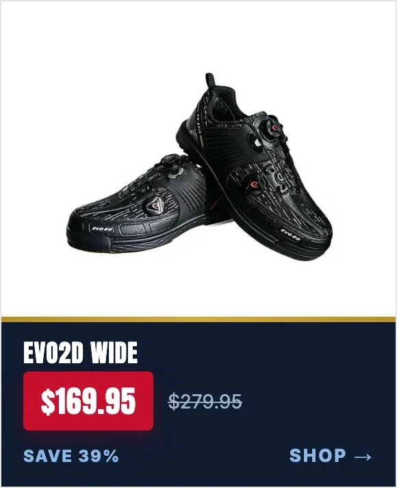 Epic Evo2D Dual Dial Performance Wide bowling shoes