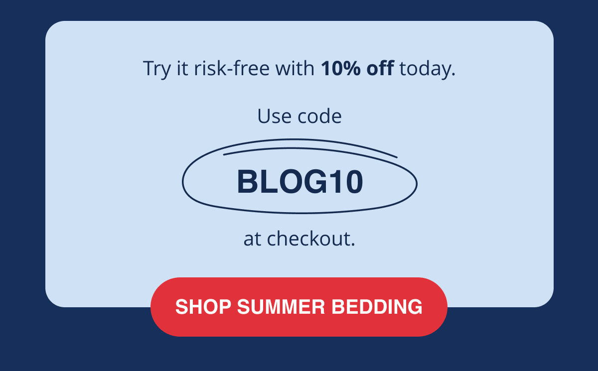 SHOP SUMMER BEDDING
