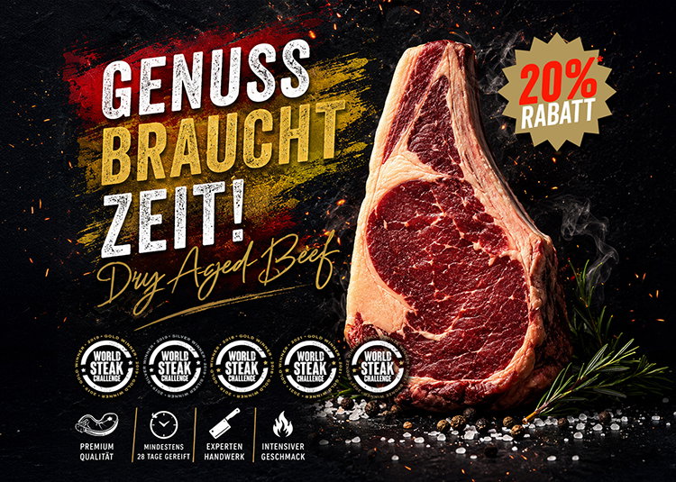 Dry Aged Galicien Beef - 20% Rabatt