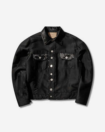 Women's Silk-Blend Wool Jacket Black