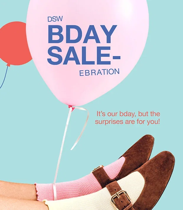 DSW Bday Sale-Ebration