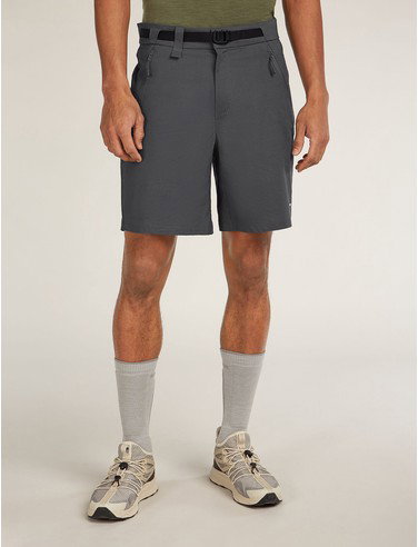 Men's Merino Blend Elevation Stretch 9" Shorts - Obsidian / 36