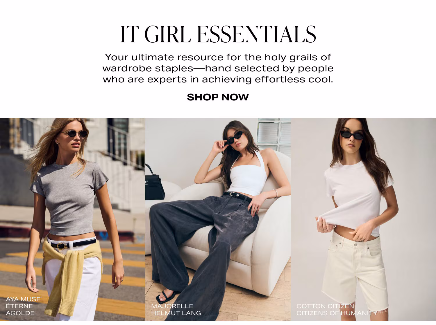 Shop It Girl Essentials
