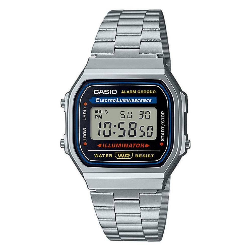 Casio Vintage Stainless Steel Bracelet Digital Watch