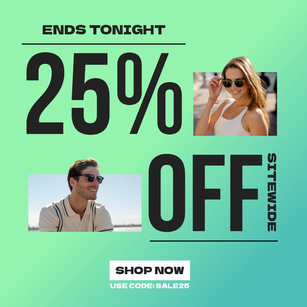 Sitewide 25% OFF