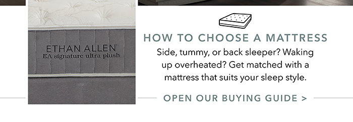 Open our Mattress Buying Guide >