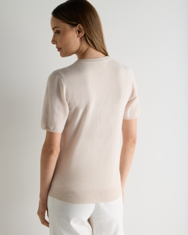 Women's Milly Classic Cashmere T-Shirt